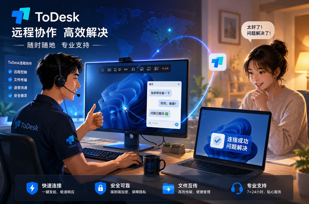 AnyDesk和ToDesk哪个稳定？2025年远程控制软件稳定性深度对比